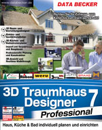 Traumhausdesigner, Architektur-CAD, CAD-Planung, Einrichtungsplanung, Kchenplanung, Badplanung, Neubau Planung, Altbau, Umbau, Badezimmer, Architektur-CAD-Programm, CAD-Software, Elektroinstallation, Heizungsinstallation, Sanitrinstallation, 3D-Visualisierung