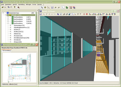 IFC, Allplan, ArchiCAD, VectorWorks, IAI, Nemetschek IFC Viewer, Visualisierung, Bauindustrie, IFC-Datei, IFC-Version 2x3, bauteilorientiert, IFC-Schnittstelle