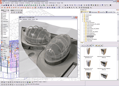 Architektursoftware, Spirit 15, CAD-Programm, Softtech, Architektur-CAD, 2-Wege-Selektion