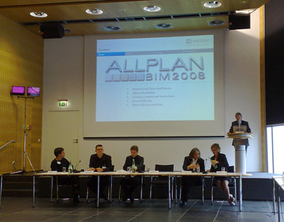 Allplan BIM 2008, Building Information Modeling, AVA-Programm, Architektur-Prgramme, Gebudemodelle, Grundrisse, Ansichten, 2D-Zeichnen, 3D-Planung, Schnitte, Listen, Mengen, Kosten, Design2Cost, Datenaustausch, PDF, IFC