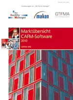 Marktübersicht CAFM-Software 2010, CAFM-Software, Computer Aided Facility Management CAFM Marktübersicht