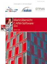 Marktbersicht CAFM-Software 2010, CAFM-Software, Computer Aided Facility Management CAFM Marktbersicht